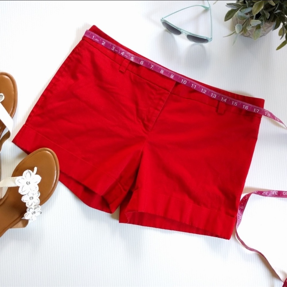 Express Red Shorts